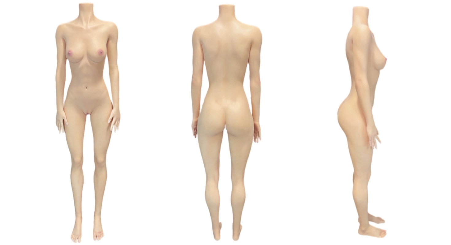 Jiusheng Doll 148cm Bカップシリコン製ラブドール