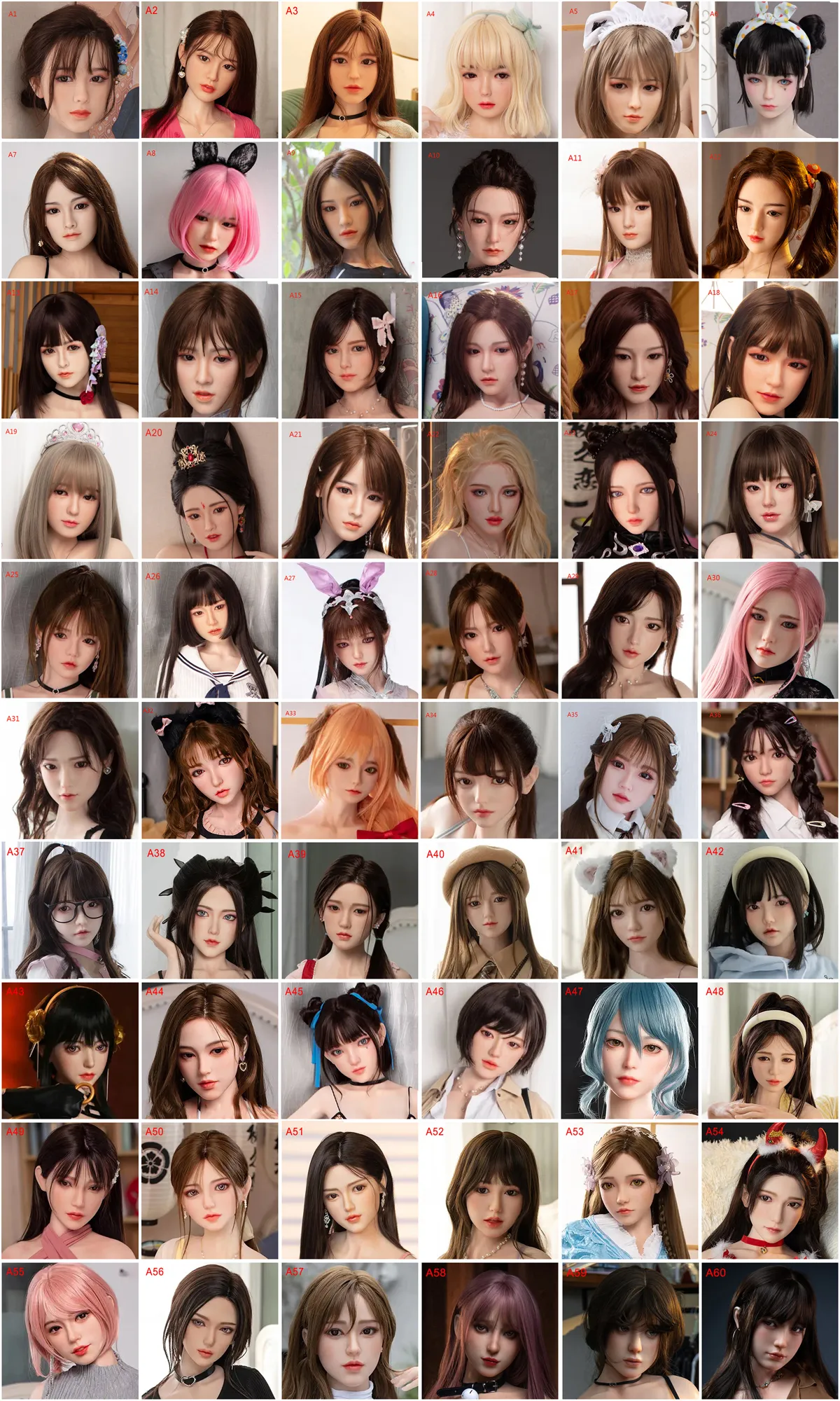 JX Dollヘッド