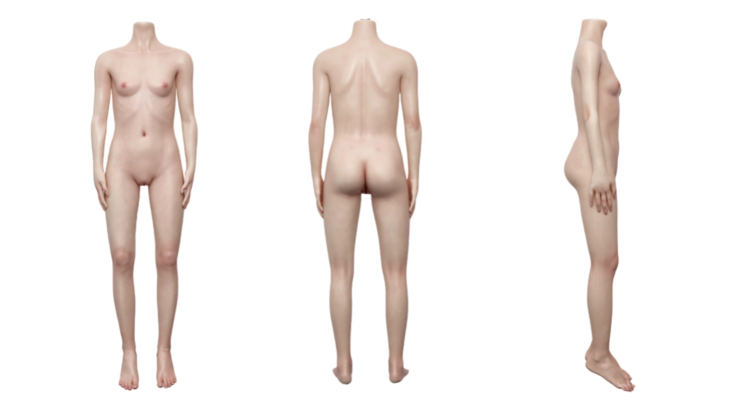 MLWDOLL 138cm AAカップシリコンドール