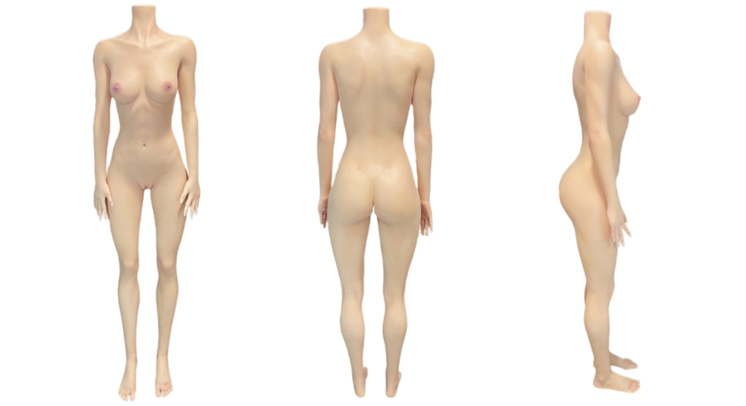 MLWDOLL 148cm Bカップシリコン製ラブドール