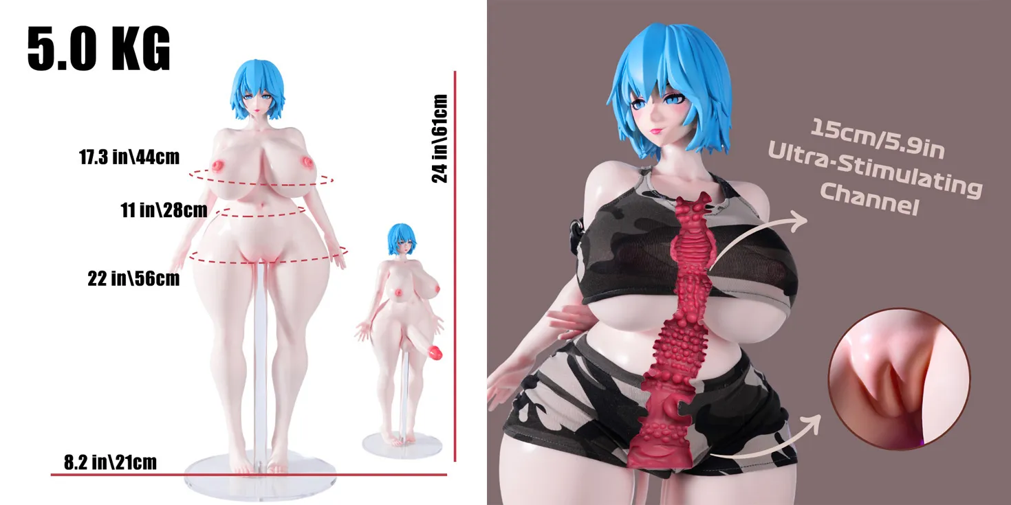 MRLSEXDOLL 明野フルシリコン製アニメフィギュアドール