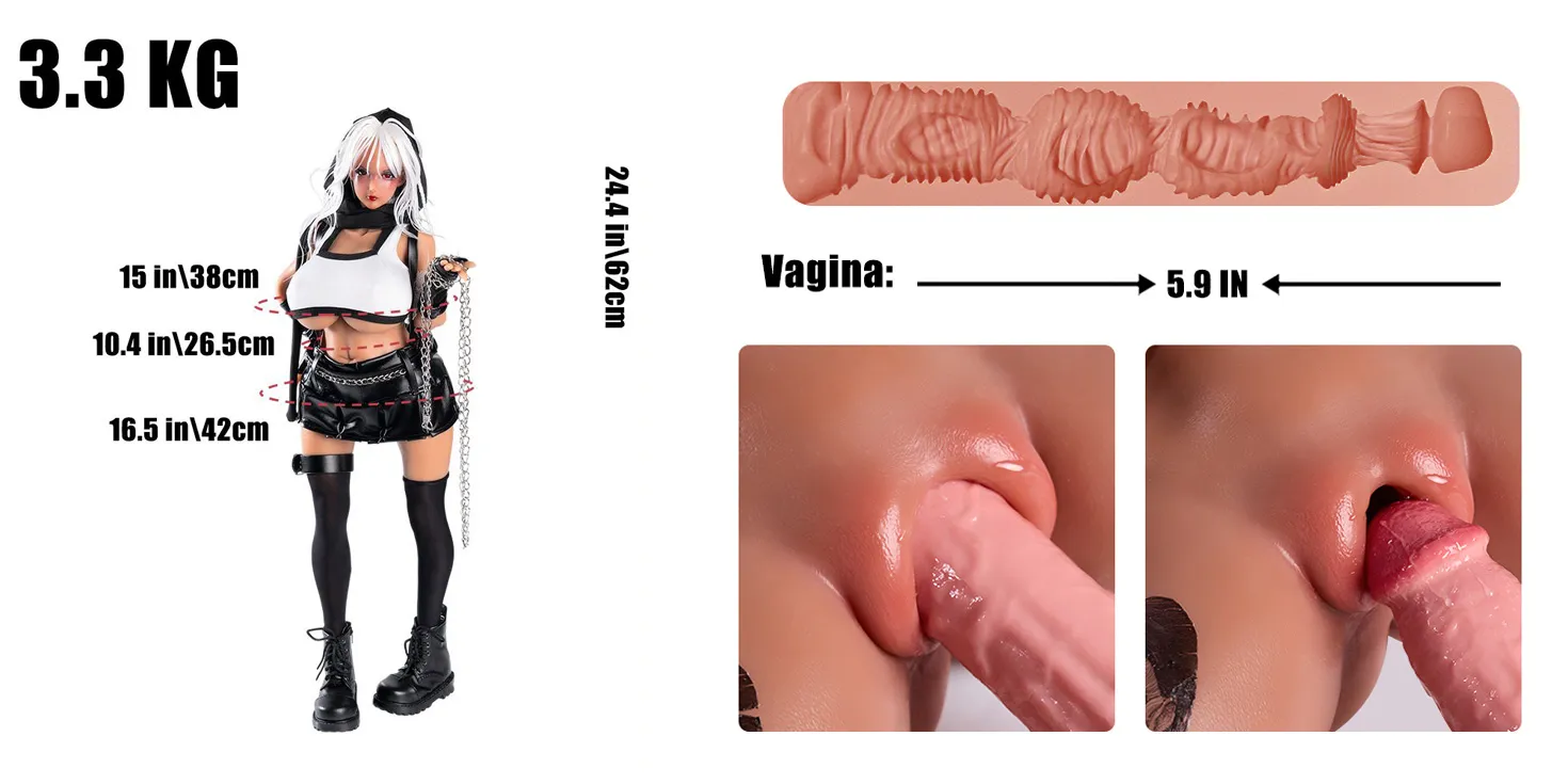 MRLSEXDOLL 蕾文フルシリコン製アニメフィギュアドール