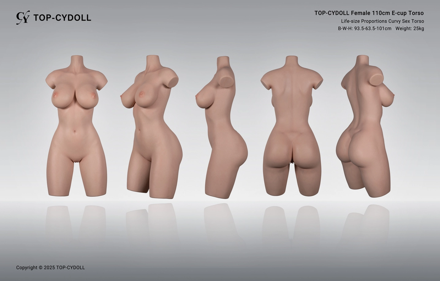 TOP-CYDOLL 女性トルソー 110cm Eカップ ボディ