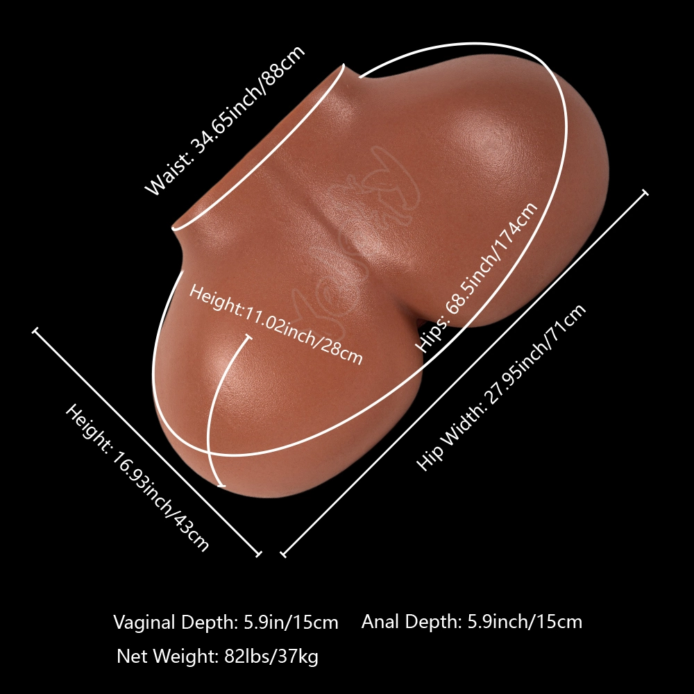 Yeloly B8 お尻シリコン製ラブドール