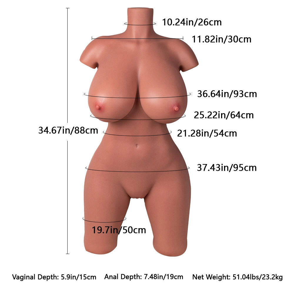 Yeloly YL106 2.0 シリコン製トルソーラブドール