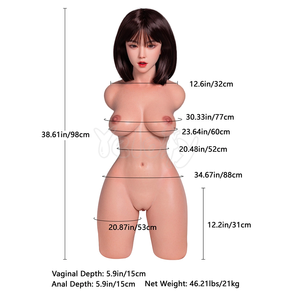 Yeloly YL13 Y29シリコン製トルソーラブドール