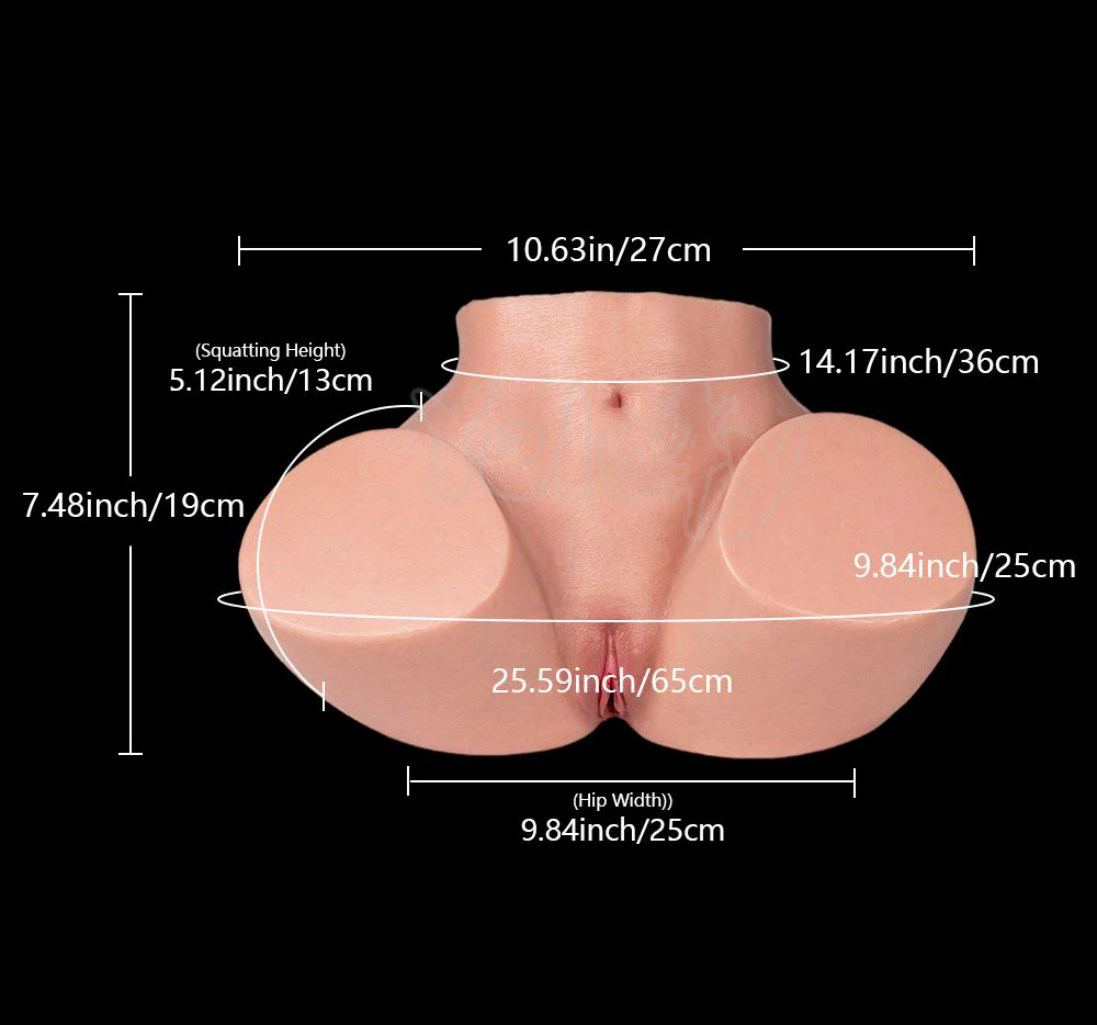 Yeloly YL-37 お尻シリコン製ラブドール